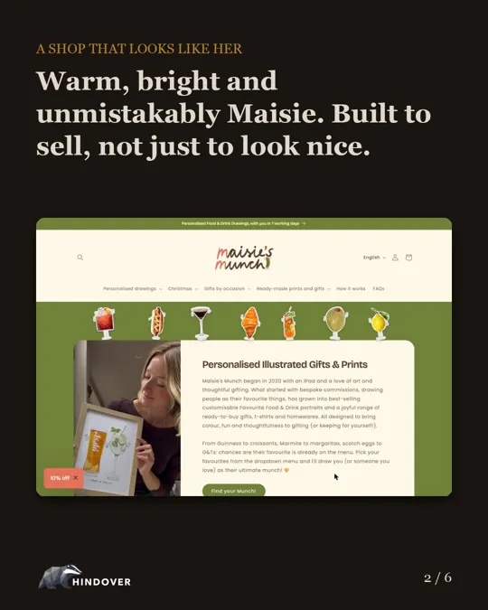 The Maisie's Munch homepage
